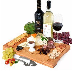 Natural Bamboo Cheese Board BRAND NEW